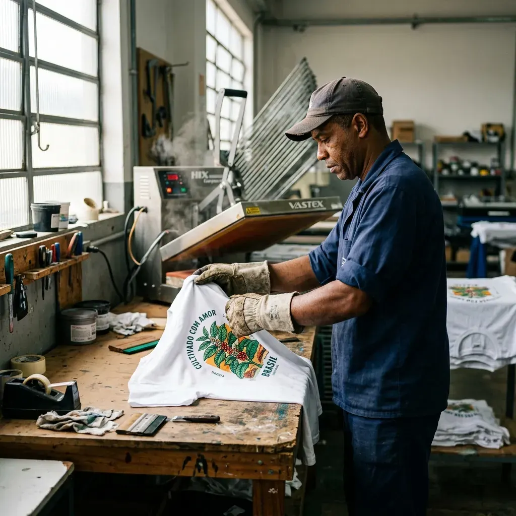 Estamparia em Curitiba: DTF, Serigrafia e Sublimação na Mesma Fábrica