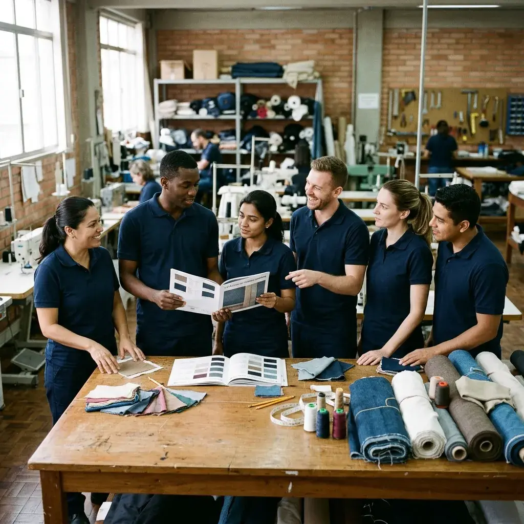 O que é um kit uniforme completo para empresa e por que comprar em atacado? — Kit Uniforme Completo para Empresa: Camiseta, Polo e Calça em Pedido Único