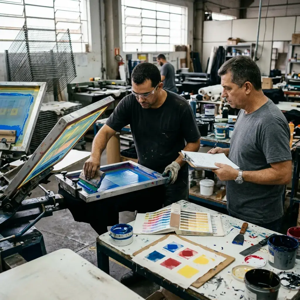 O que diferencia uma fábrica de camisetas de um revendedor? — Onde Fazer Camisetas Personalizadas Perto de Mim: Como Escolher a Fábrica Certa