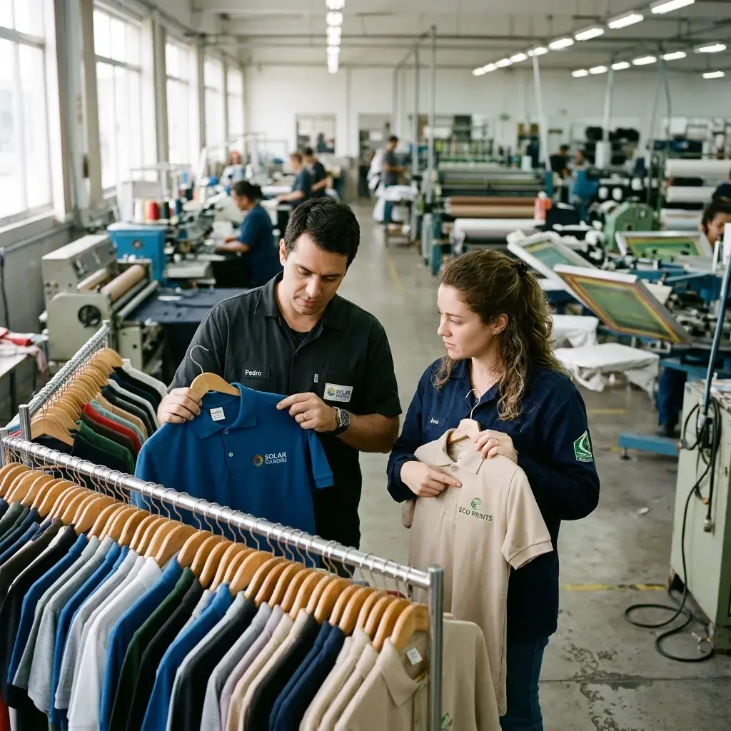 Camisa Polo Personalizada em Curitiba: Fábrica Própria para Empresa e Revenda